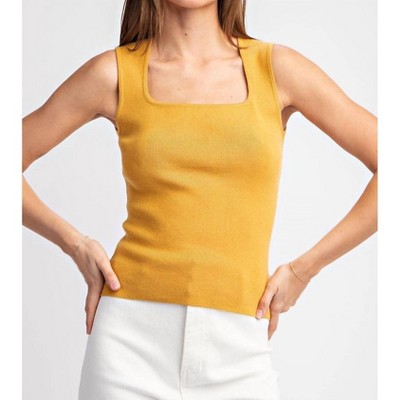 Women's Square Neck Tank Top - ee:some