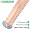 Unique Bargains Silicone Round Chair Leg Caps Floor Protectors 8 Pcs - 2 of 4