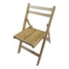 Dexmalle Set of 4 Slatted Wood Folding Special Event Chair - 4 of 4