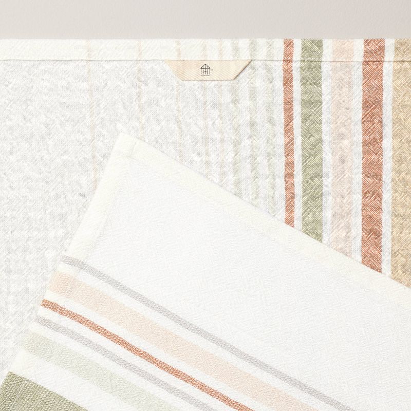 Rainbow Stripe Flour Sack Kitchen Towel - Hearth &#38; Hand&#8482; with Magnolia, 3 of 6