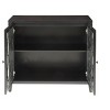Tiramisubest Black Console Cabinet with Multi-Door Storage - Entryway & Living Room Organization Unit - 4 of 4