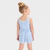 Toddler Girls' Bluey Romper - Blue - 3 of 4