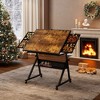Racxily 1500 pieces Jigsaw Puzzle metal Table board for adults gift with 4 trays - 3 of 4