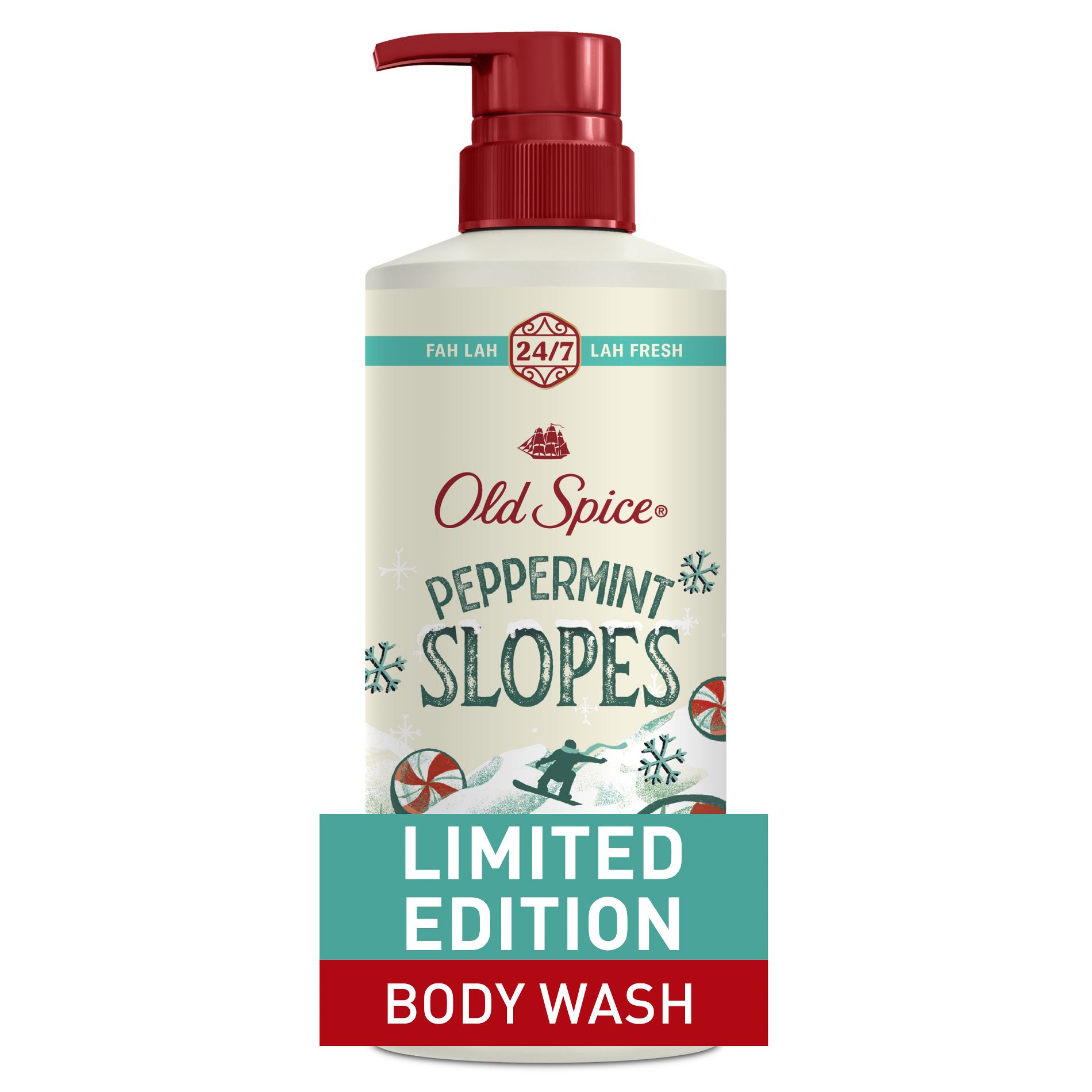 Old Spice Body Wash - Peppermint Slopes - 16 fl oz