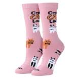 Cool Socks, Crazy Cat Lady, Funny Novelty Socks, Adult, Medium