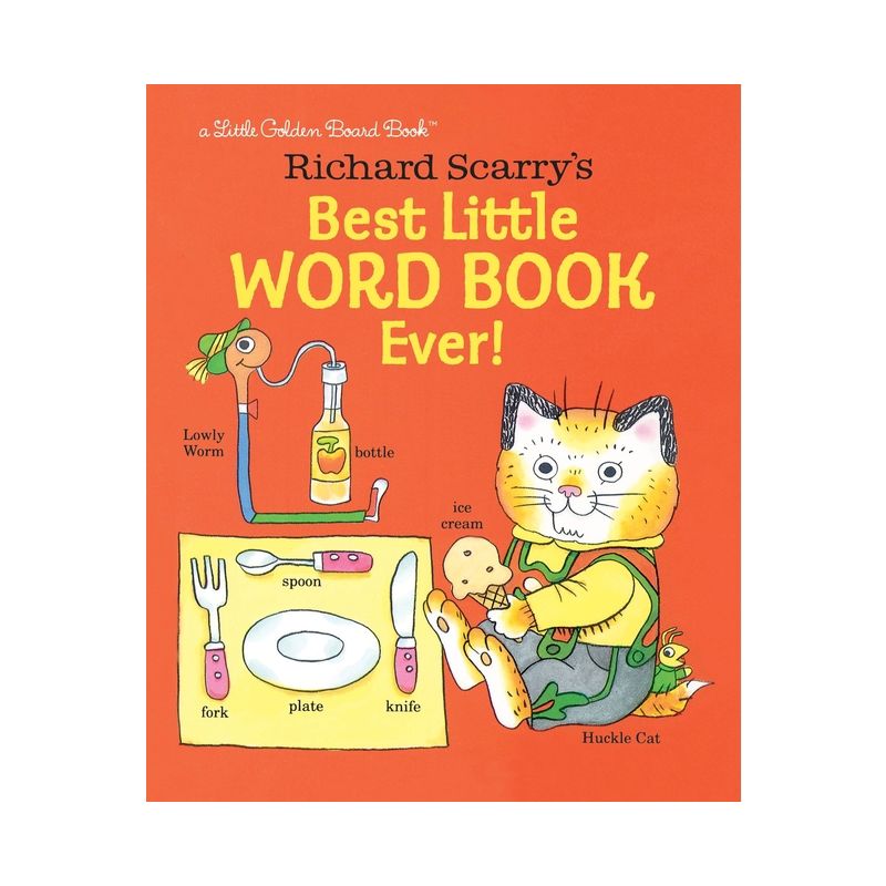 Richard Scarry's Best Little Word Book Ever! - (Board Book), 1 of 2