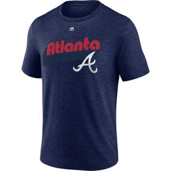 MLB Atlanta Braves Men's Tri-Blend Short Sleeve T-Shirt
