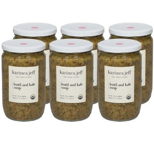 Karine & Jeff Lentil and Kale Soup - Case of 6/24 oz - 1 of 4