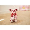 Bearington Collection Romantic Rover Stuffed Animal Plush with Hearts & Bow Puppy Dog, 12" - 3 of 4