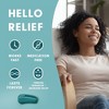 Aculief Acupressure Headache, Migraine, Tension Relief Wearable – Supporting Acupressure Relaxation - 1 Pack (XS/Kids, Teal) - 3 of 4