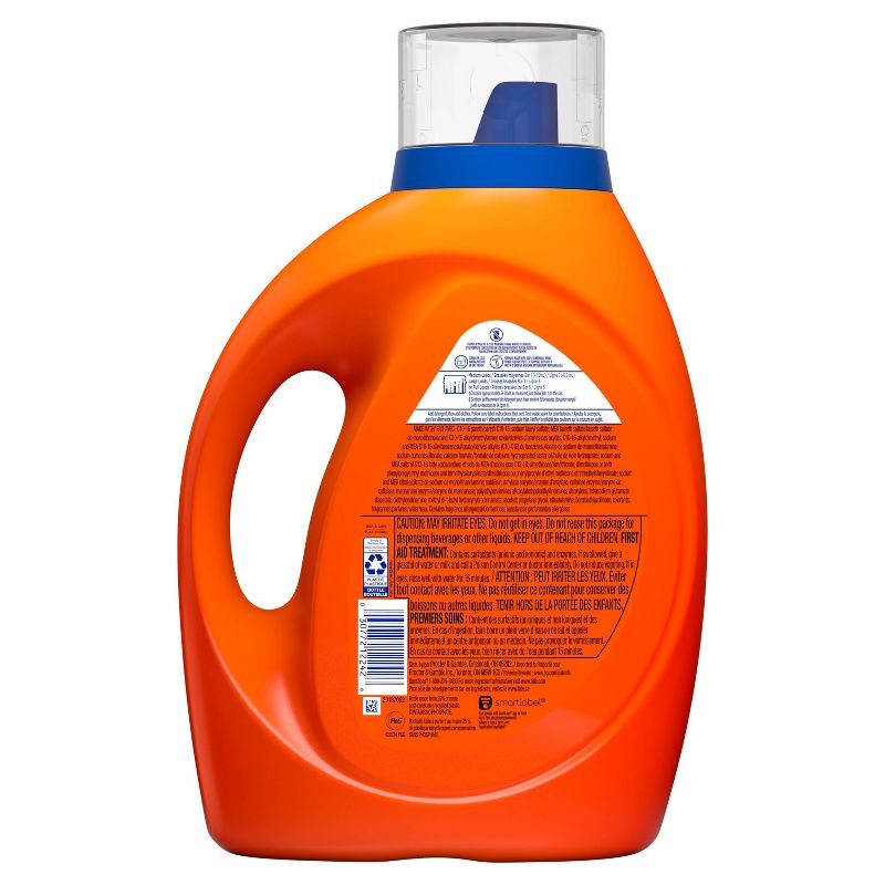Tide Liquid Oxi + Odor Eliminator Laundry Detergent, 5 of 10