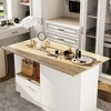 Famapy Stylish Vanity Island with Drawers & Adjustable Shelves,Storage Cabinet,Beauty Organizer for Makeup /Bags/Shoes - 2 of 4