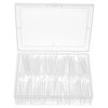 Unique Bargains Scale Faux Crystal Extension Fake Nails 120 Pcs - 2 of 4