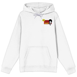 Marvel Universe Publishing Art Archive Venom Comic Art Long Sleeve White Adult Hooded Sweatshirt - 1 of 4