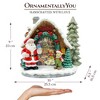Santa's Workshop Delight Figurine, 10" Christmas Station with Elves| OrnamentallyYou - 3 of 4