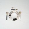 Ozarke Transform Gold Marble Plate Set - Multicolor - 3 of 4