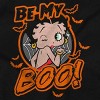 Betty Boop Halloween Be My Boo Womens Graphic T Shirt Tees Brisco Brands - 2 of 4