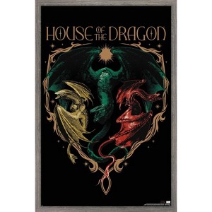 Trends International House of the Dragon: Season 2 - Dragons Framed Wall Poster Prints - 1 of 4