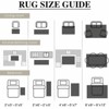 Area Rug & Christmas Rug, Rugs for Living Room, Versatile Washable Rugs for Room Decor & Christmas Decorations - 4 of 4