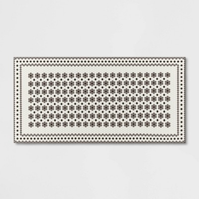 Photo 1 of  Penny Tile Vinyl Accent Mat - Threshold 24IN X47IN