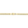Black Bow Jewelry 2.4mm 10k Yellow Gold Flat Beveled Curb Chain Necklace - 4 of 4