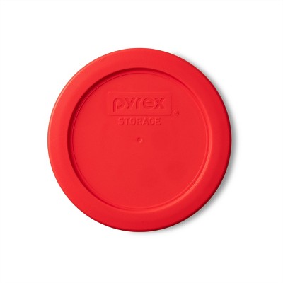 Pyrex 2-Cup Red Glass Food Storage Bowl Set