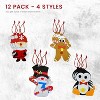 4E's Novelty 12 Pack Foam Christmas Character Ornament Crafts for Kids - DIY Christmas Arts & Ornament Crafts for 3-12 Kids, Holiday Crafts for Kids - 3 of 4