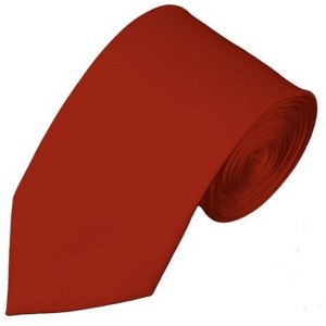 Men's Solid Color Slim 2.75 Inch Wide And 58 Inch Long Neckties - 1 of 4