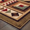Weston Farmhouse Lodge Area Rug Brown - Captiv8e Designs - 2 of 3
