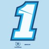 Mens NASCAR Trackhouse Ross Chastain Racing Car Number One T Shirt - 2 of 4