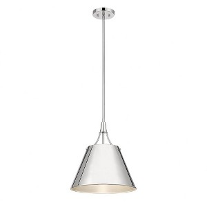 Savoy House Willis 1 - Light Pendant in  Polished Nickel - 1 of 4