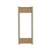 INFURNIC Decorative Wall Shelf Wall Mounted Towel Rack with Integrated Shelf for Storing Towels and Accessories, Beige, 5.9"*12.2"*31.5" - 2 of 4