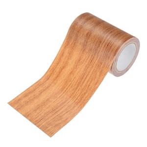 Unique Bargains Self Adhesive Realistic Wood Grain Durable Multi Use Masking Tape 1 Pc - 1 of 4