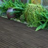 OUTSUPPLY Dark Brown Acacia Deck Tiles, 12"x12" Interlocking Outdoor Flooring for Patio & Pool - 3 of 4