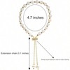 Filled Bracelet with Baroque Charm for Women Fashionable and Exquisite, Suitable for Daily Wear - 4 of 4