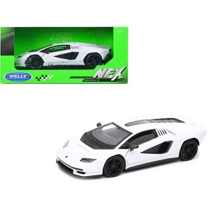 Lamborghini Countach LPI 800-4 White "NEX Models" Series 1/24 Diecast Model Car by Welly - 1 of 3