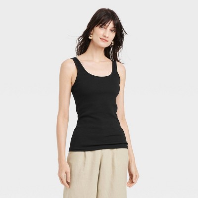 Women's Slim Fit Layered Tank Top - A New Day™