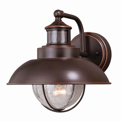 Vaxcel Harwich 1 - Light Wall Light in  Burnished Bronze