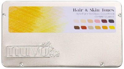 Nuvo Classic Color Pencils 12/Pkg-Hair & Skin Tones