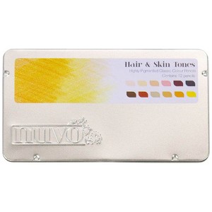 Nuvo Classic Color Pencils 12/Pkg-Hair & Skin Tones - 1 of 2