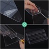 Unique Bargains Clear Acrylic Spice Rack Organizer for Kitchen Countertop Cabinet - 4 of 4
