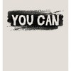 "You Can" Gym Culture Adult Long Sleeve Hoodie - 2 of 2