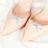 Unique Bargains Bow with Detachable Clip Shoe Accessories 2 Pcs - 2 of 4