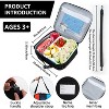 Game Console Insulated Lunch Bag lonchera for Teen Boy Kid Gamer Lunch Box Bento Waterproof Leakproof with to School Office - 3 of 4