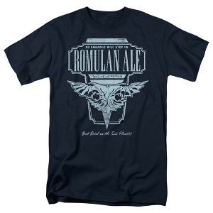 Star Trek The Next Generation Romulan Ale Adult T-Shirt Navy - 1 of 4