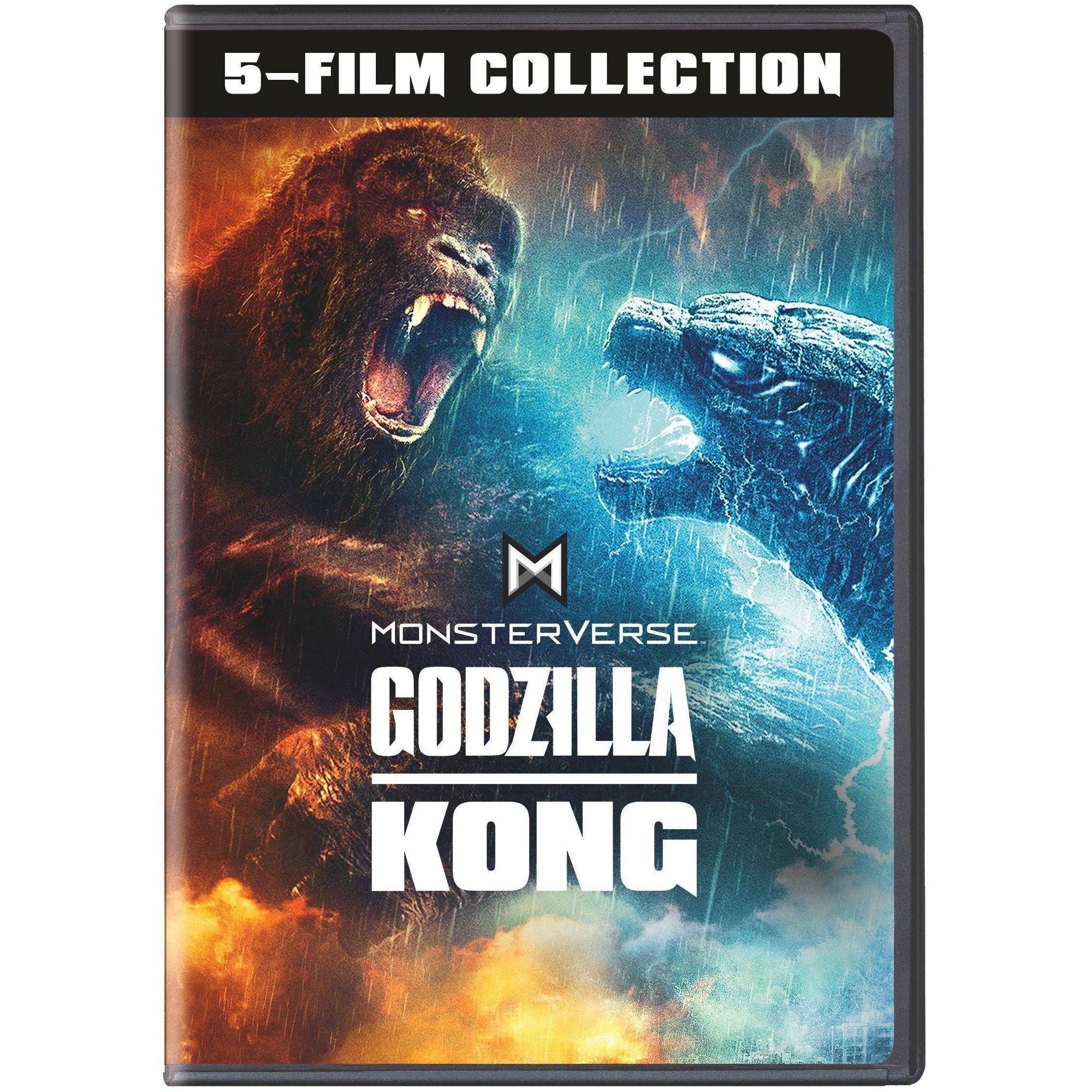 Godzilla x Kong Monsterverse 5 Film Collection (DVD)