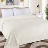 Diamond Flannel Embossed Fleece Blanket by Blue Nile Mills - 2 of 4
