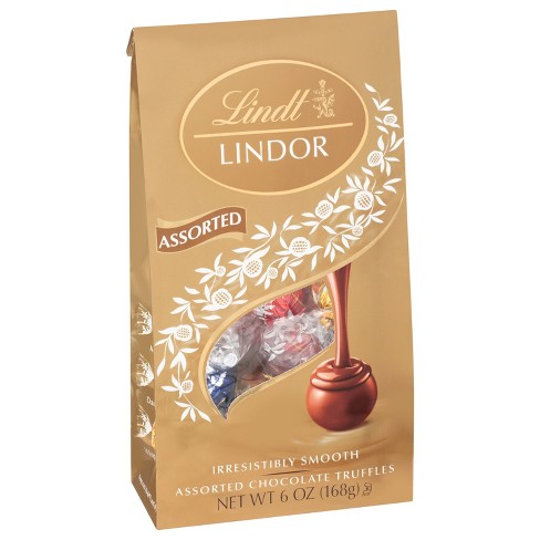 Lindt Lindor Assorted Chocolate Candy Truffles - 7.6 Oz. : Target