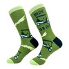 Crazy Dog T-Shirts Men's Ride Or Die Socks Funny Golf Cart Golfing Lovers Footwear - 2 of 4