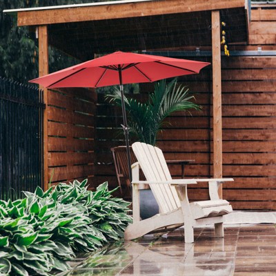 Okak 9 Ft Outdoor Patio Umbrella,Table Umbrella for Patio,Market Umbrella Outdoor with Crank,UV protection&Waterproof,Base Not Included